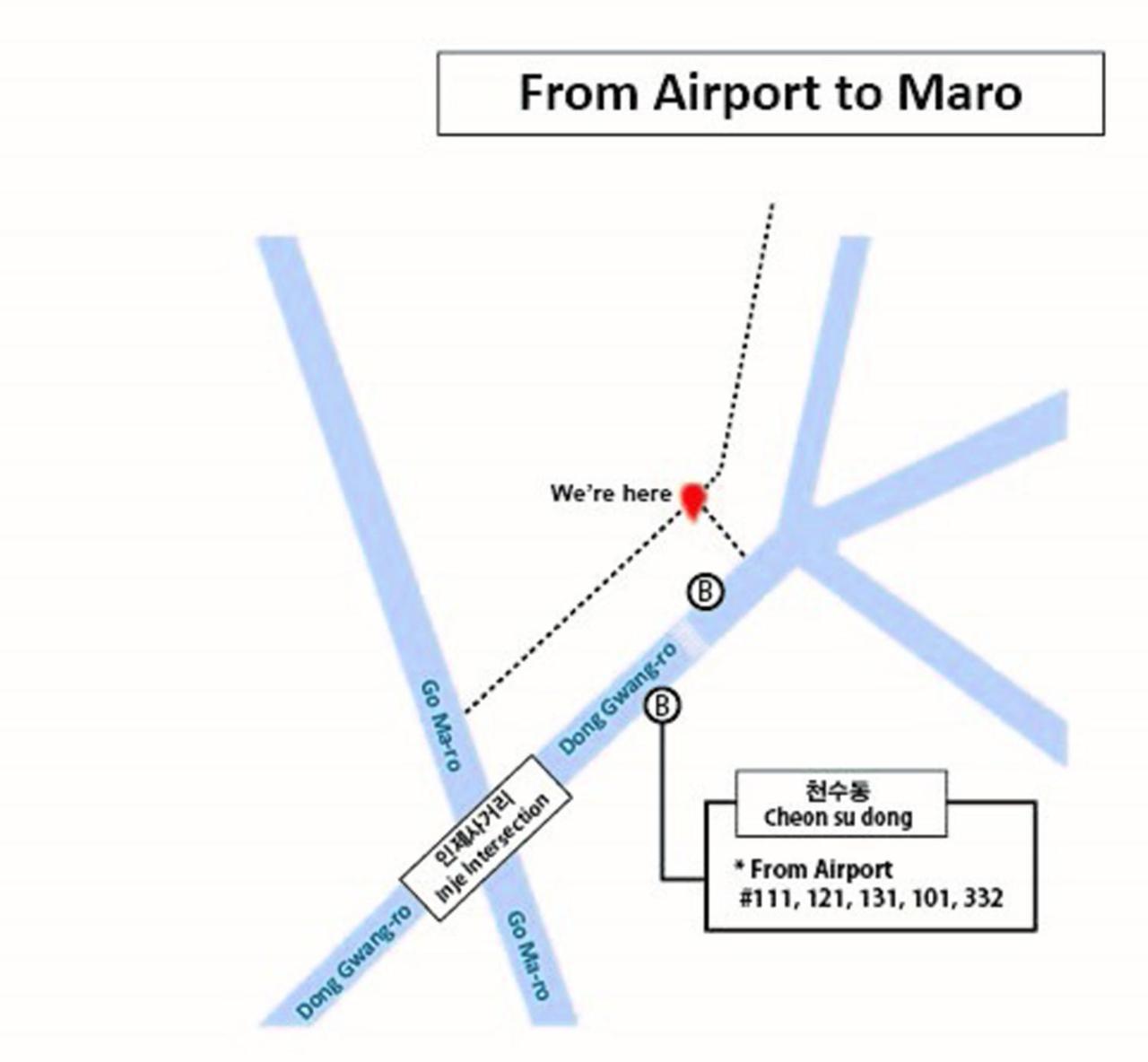 Maro Hotell Jeju by Eksteriør bilde
